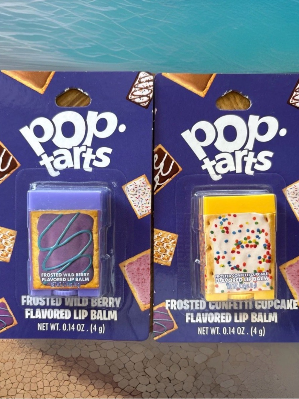 Frosted Wild Berry Flavored Lip Balm - Purple